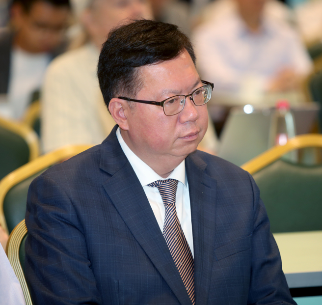 海基会董事长、前桃园市长郑文灿惊传涉贪遭声押。（中时资料照）