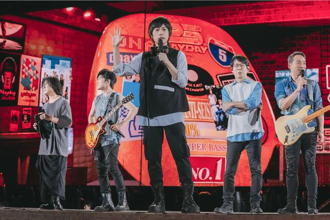 五月天近日在深圳巡演。（相信音乐提供）