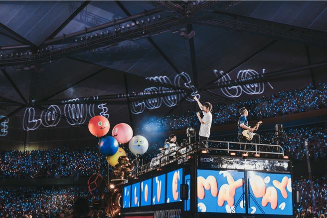 五月天近日在深圳巡演。（相信音乐提供）