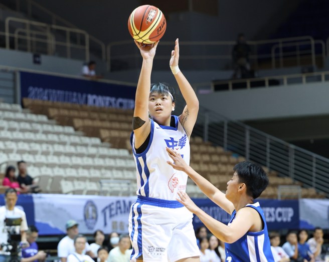 陈昱洁今天攻下全队最高13分。(中华篮协提供)