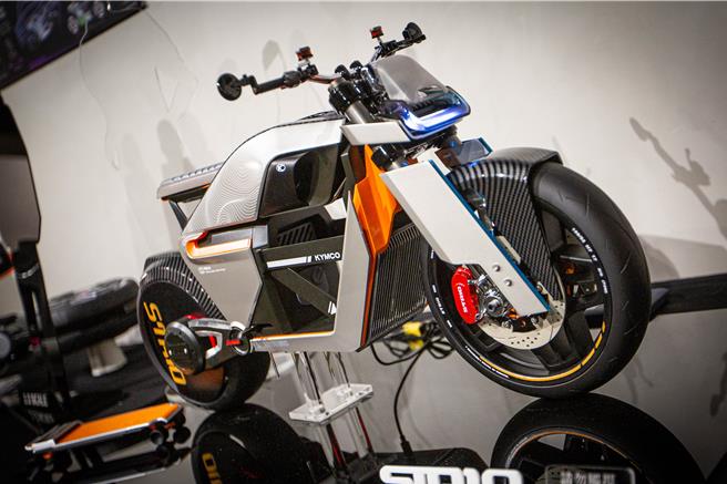 「光阳工业2024年设计挑战杯」金奖作品《STRIO叁旨》。（袁庭尧摄）