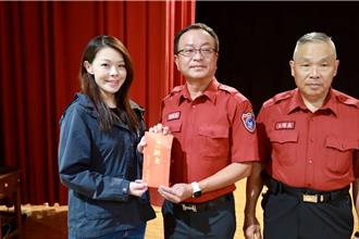 竹市義消總隊年度訓練 強化「出勤交通安全」