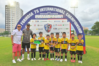 福爾摩沙七人制足賽》香港Boas FC有森巴風 教練建議台小將多點自信