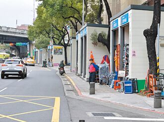 北市 貨堆人行道 環河南五金中繼店引民怨