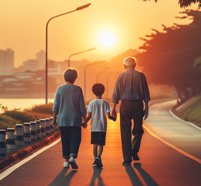 大陆一名男子10岁时被一对老夫妻收养，并且肩负起照顾两人晚年生活的责任，不料16年来随着养父母相继去世，却被告知没有遗产继承权，让他无法接受。（示意图／AI生成图）