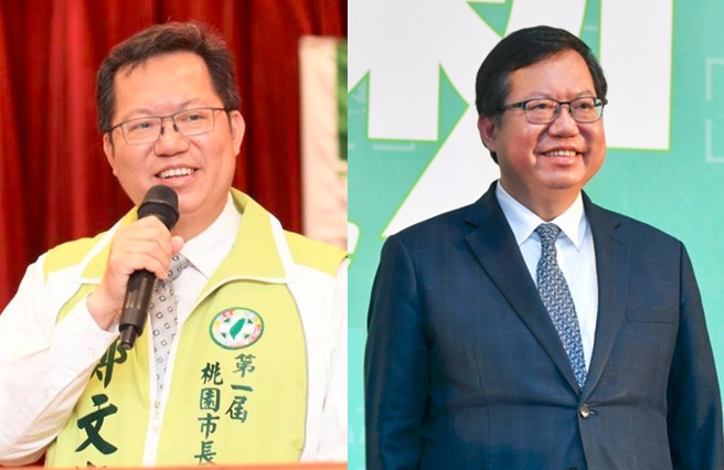 与十年前相较，郑文灿脸型体型增添一定福态，财产变化是否合法则是检方调查重点。（合成图／示意图／资料照）