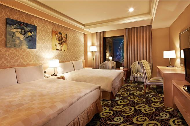 義大天悅飯店推出「夏季旅展住宿券」，入住溫馨家庭房每張2688元起。（義大世界提供）