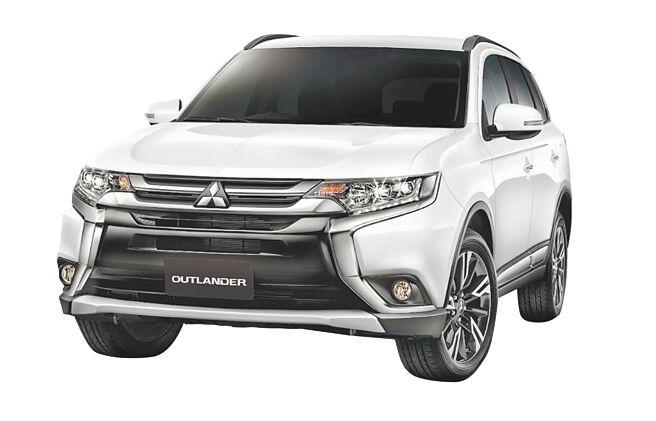 车款GRAND LANCER、OUTLANDER（见图）。（业者提供）