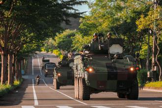 蘭陽指揮部戰備偵巡 裝步戰鬥車機動深化戰場經營