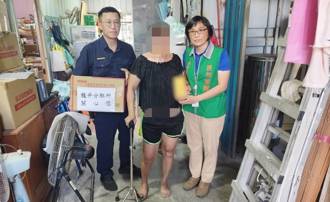 車禍腿骨折！單親3寶媽生活陷困 暖警轉介善團助度難關