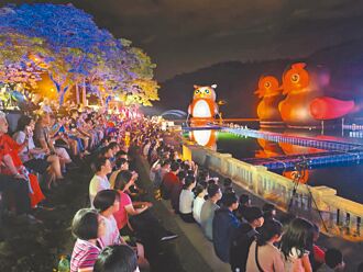 花蓮紅面鴨FUN暑假 7月13日來看燈光秀