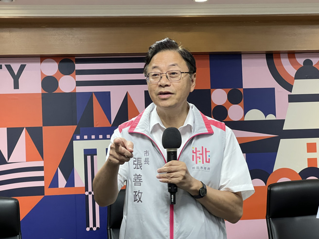 桃园市长张善政。（资料照,蔡依珍摄）