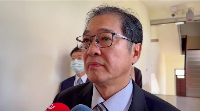 法务部长郑铭谦。（杨亚璇翻摄）