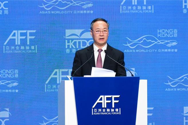 大陆金融监管总局党委书记、局长李云泽。（摘自中新社）