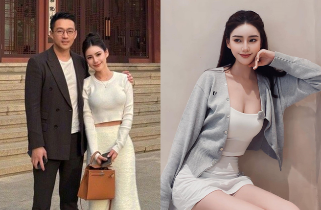 汪小菲最近和Mandy、张兰、两个孩子到冲绳旅行。（图／翻摄自汪小菲微博；翻摄自hsiaomei0718mandy IG）