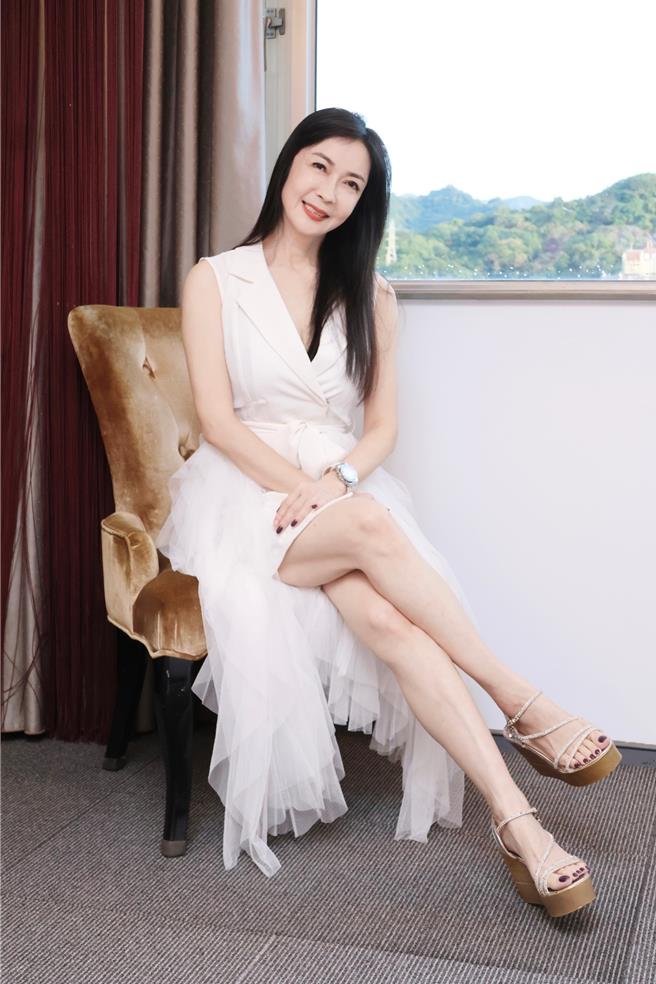 顧婕坦言肝臟還有3顆水泡，目前藥追蹤。（林士傑攝）