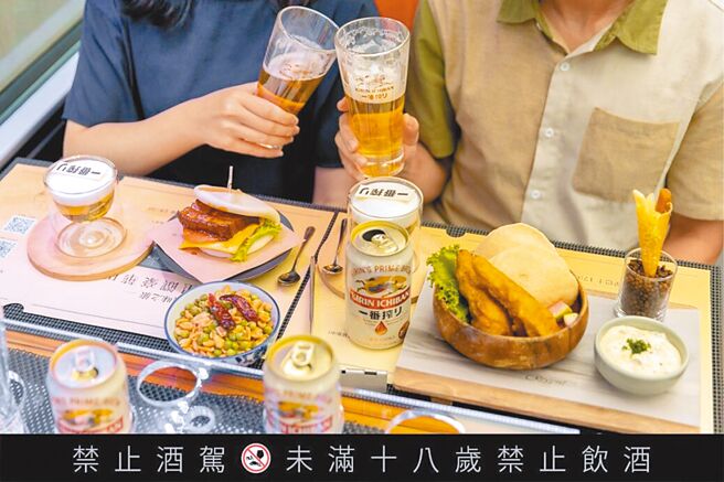 台灣麒麟推出「一番搾零糖質啤酒」，迎合現代人減糖的需求。（KIRIN提供）飲酒過量有礙健康