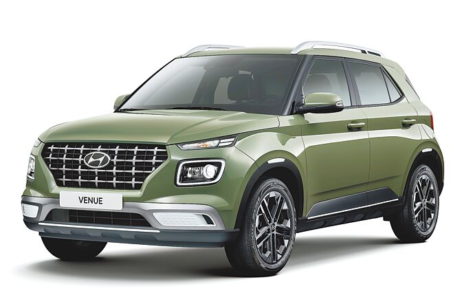 HYUNDAI小改VENUE推出獨家新色「仙蹤綠」。（南陽實業提供）