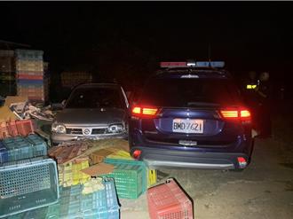 台中竊賊開贓車拒捕連撞4警    遭開24槍「小腿中彈」落網