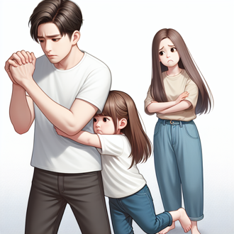 不能碰爸爸！女兒父控「牽手抱抱都不行」 媽媽崩潰：自己生的小三