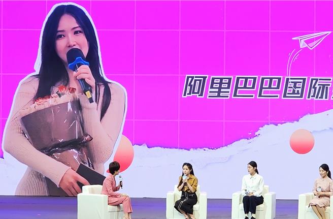 在阿里巴巴工作近10年的台青陈牧晴，希望透过个人故事消除一些年轻人疑虑，「眼见为实」有机会到大陆看看。（吴泓勋摄）