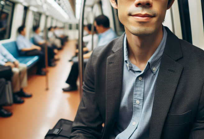 网友在科技业上班，很好奇月薪8万，大家是否愿意通勤1小时上班，引起讨论。（示意图／AI生成图）