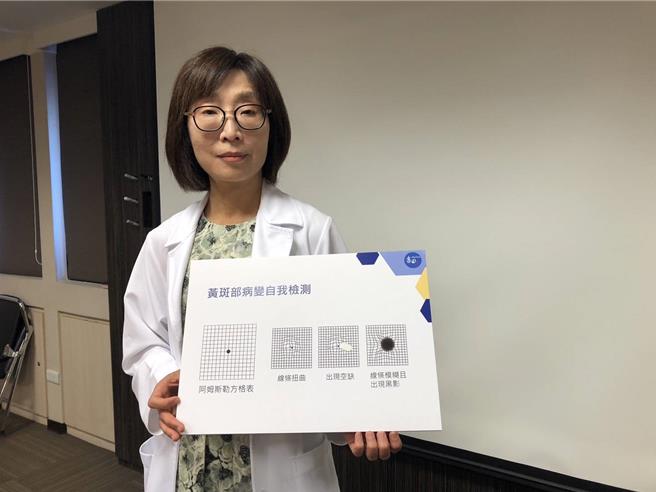 書田診所眼科主任醫師顏敏芳。（書田診所提供／林周義台北傳真）