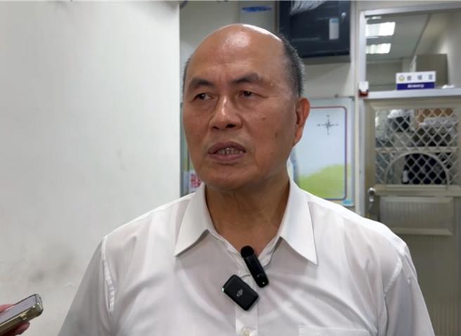 台南市警局長廖宗山不諱言「壓力很大」，也承認歹徒作案縝密幾乎沒有破綻，但強調有信心破案，一定查緝到底。（洪榮志攝）