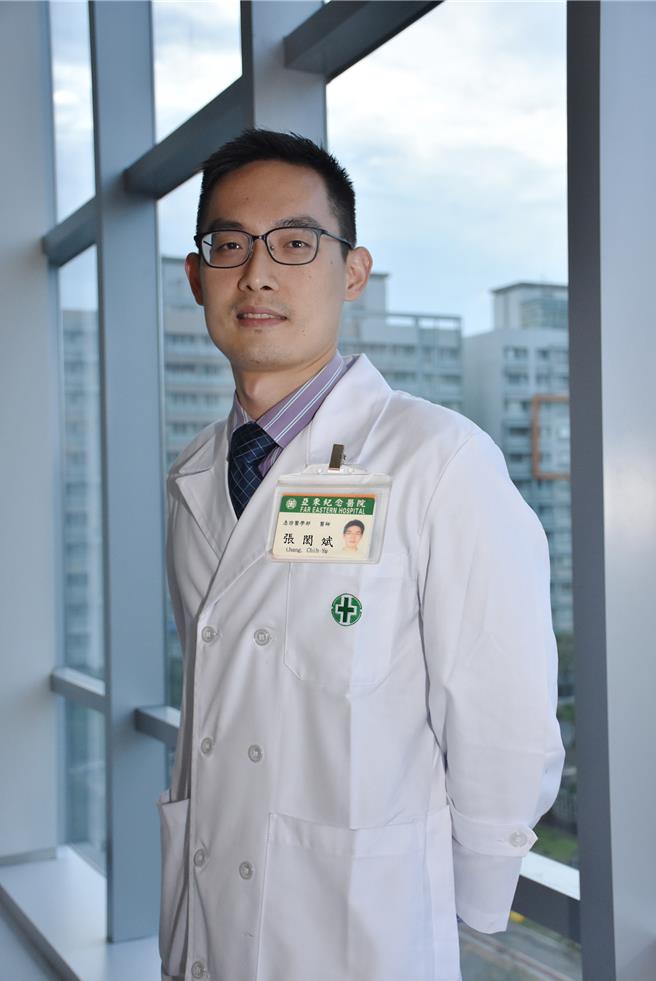 亚东医院急诊医学部医师张闳斌。（亚东医院提供）