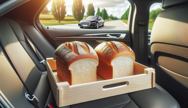 美国亚利桑那州的国家公园护林员，将闷热的汽车当作烤箱，花了4小时成功烤出2块麵包。（示意图／AI生成图）
