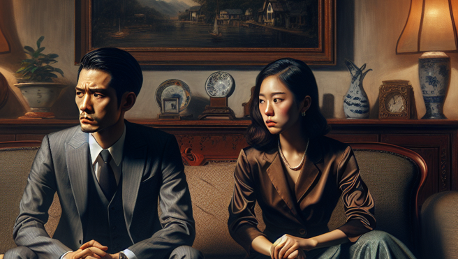 仅为孩子的事用LINE沟通，夫妻冷战10年，法官各打50大板判准离婚。（示意图、与本案无关／AI生成）