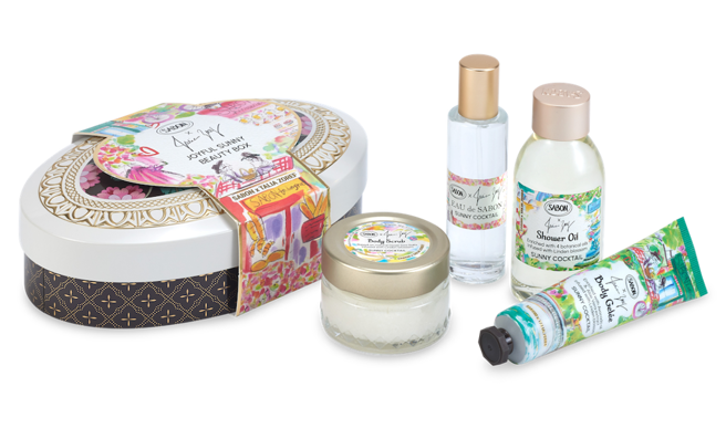 天母SOGO SABON_香絮巴黎香份沐浴保养组，2880元。（SOGO提供）