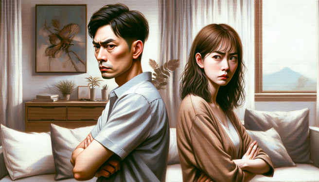 老公在她心中那么烂，却仍然不肯离婚，法官出手让双方都自由。（示意图、与本案无关／AI生成）