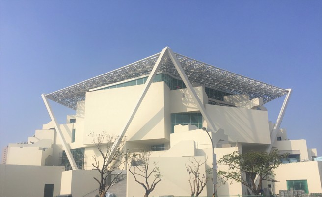 臺南美术馆二馆（图/臺南市美术馆提供）