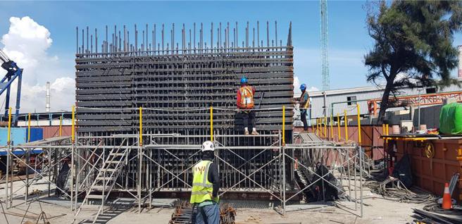 中佳电力已取得各项证照正积极施工中，以自有资金支付工程款。图／中佳电力提供