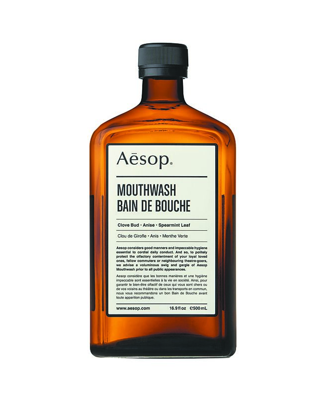 Aesop漱口水，500ml，750元。（Aesop提供）