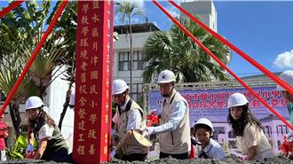 受地震損壞3棟建築 台南月津國小校舍先修北棟預計明年完工