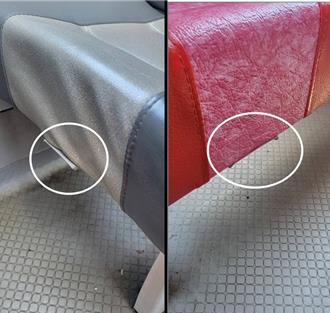 女乘客連續2次被座椅鐵片割傷 基隆公車處急檢修