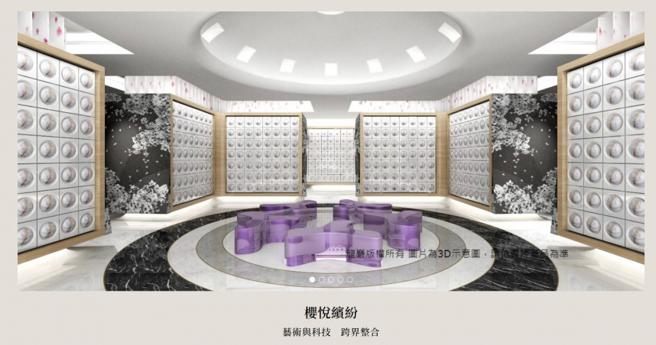 光之殿堂塔位平均价钱落在50到60万元，至今已售出2万多座，新北市政府却只核定5000塔位。（图／翻摄龙巖官网）