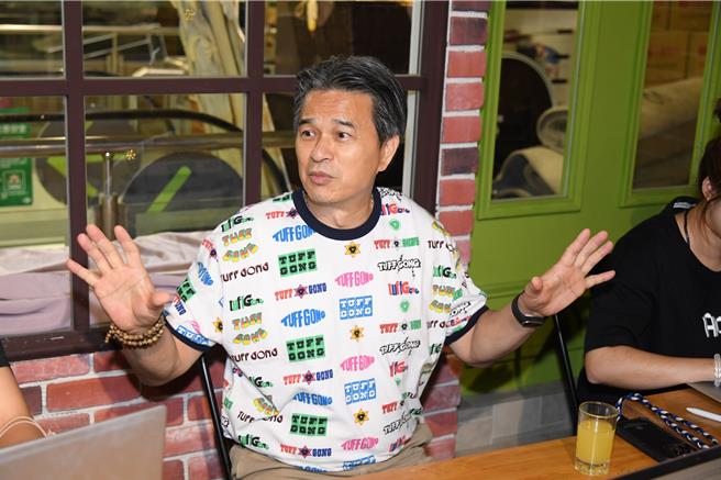 李興文侃侃而談首度詮釋大反派心路歷程。（三立提供）