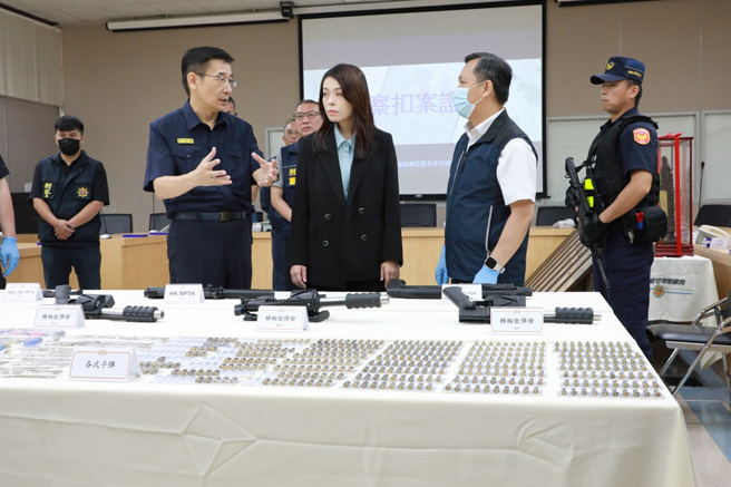 高市長視察證物(圖/新竹市警察局提供)