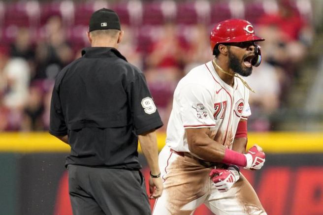 紅人新秀外野手漢茲（美聯社）