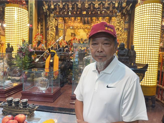 民俗專家廖大乙認為林士傑身中11槍卻血不外流 ，代表心有不甘。（民眾提供／寶智華台南傳真）