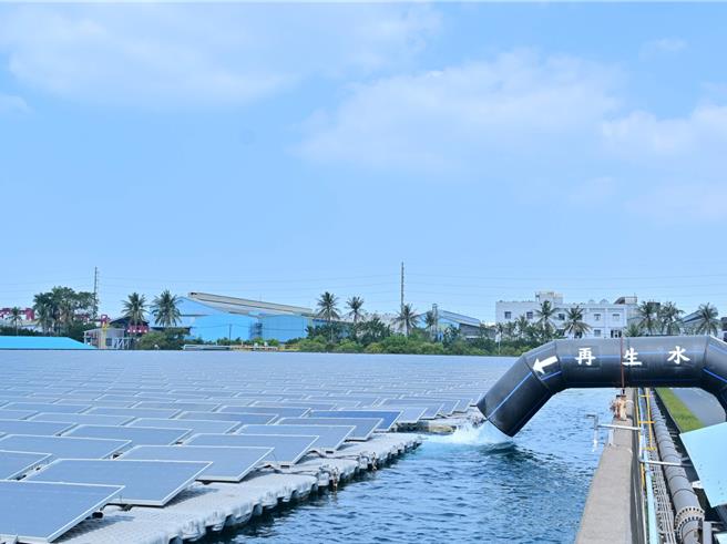 中鋼集團太陽光電系統截至今年6月底的建置量已達100.1MW，期許2032年前達成120 MW之總設置規模。（中鋼提供／柯宗緯高雄傳真）