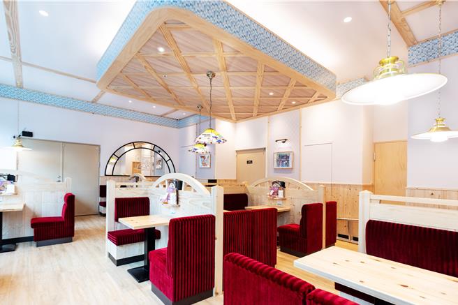 客美多公馆店在店装上加入新元素。（客美多提供／朱世凯台北传真）