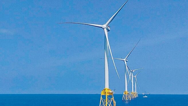 风电3-2期选商结果，五家入选，仅沃旭因和第二名的风睿海广风场9成以上重迭，遗憾出局，图为沃旭能源大彰化西南离岸风场。图／沃旭提供