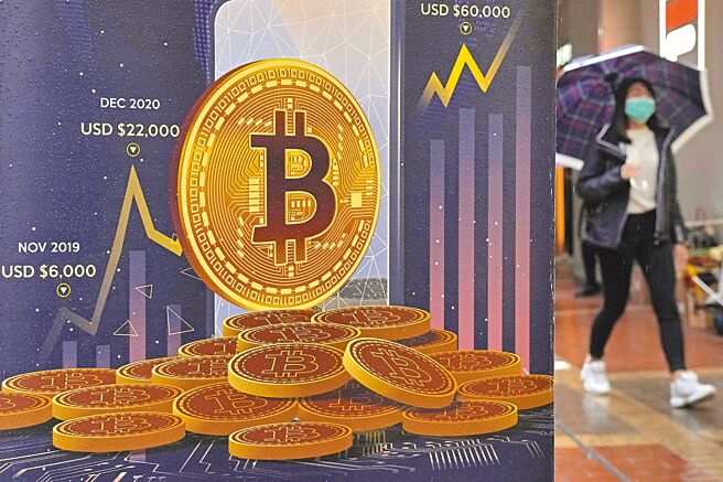 川普對虛擬貨幣友善，當選機率上升後，比特幣大漲。（圖／美聯社）