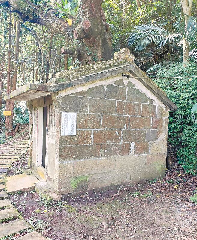 苗栗县南庄乡南江村福德祠有超过百年歷史，2018年被苗栗县政府文观局登录为歷史建筑。（廖明顺提供／谢明俊苗栗传真）