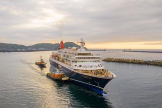 苏澳港旅运中心迎日本丸邮轮首航 盼带动观光风潮