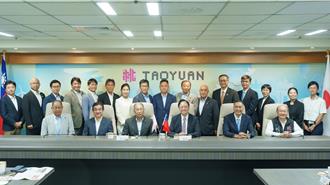 成田市議會政友俱樂部議員團訪桃 增進文化、觀光等交流互訪